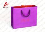 Pink Holiday Goodie Christmas Paper Bags No Minimum Hot Foil LOGO