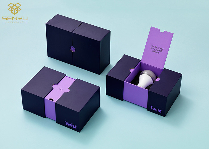 New Design Paper Box Packaging Led Bulb Packaging Gift Box