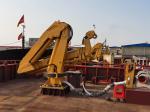 Hydraulic Knuckle Boom Marine Deck Crane Offshore Slewing Crane