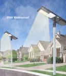 100w 120w 150w AIO Solar Street Light Solar Smart Street Light Self Cleaning