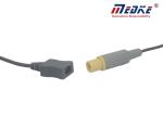 2pin Mindray T5 040-001235-00 Medical Temperature Probe Adapter