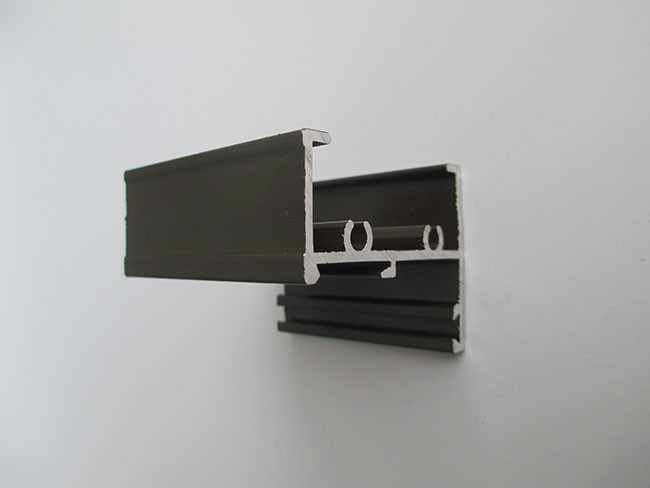 AU60 Black Coated Aluminum Window Profile For Australia Sliding Window