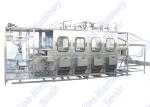 600 BPH 5 Gallon Mineral Water Bottling Machine Auto Inner Washing / Capping