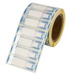 Security Anti Counterfeit Label Humidity Sensitive Custom Waterproof Stickers