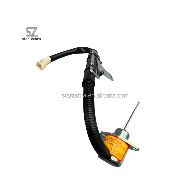 Retail Excavator Kubota U15 Xugong 15U 17 Lingong 16 Flameout Solenoid Valve Engine Flameout Switch