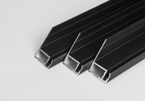 Quality Anodized Black 6063-T5 Aluminium Solar Panel Frame Temper T3-T8 wholesale