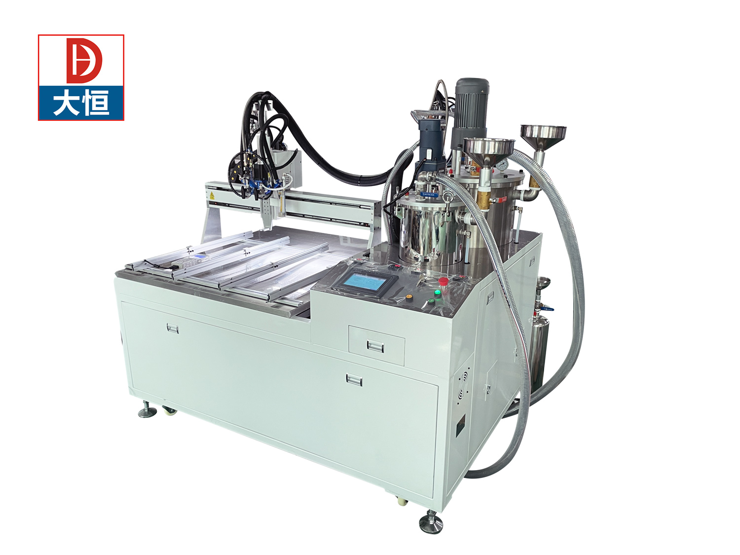 AB Part Glue Dosing Machine for Silicone Epoxy Resin and Urethane Resin Dispensing
