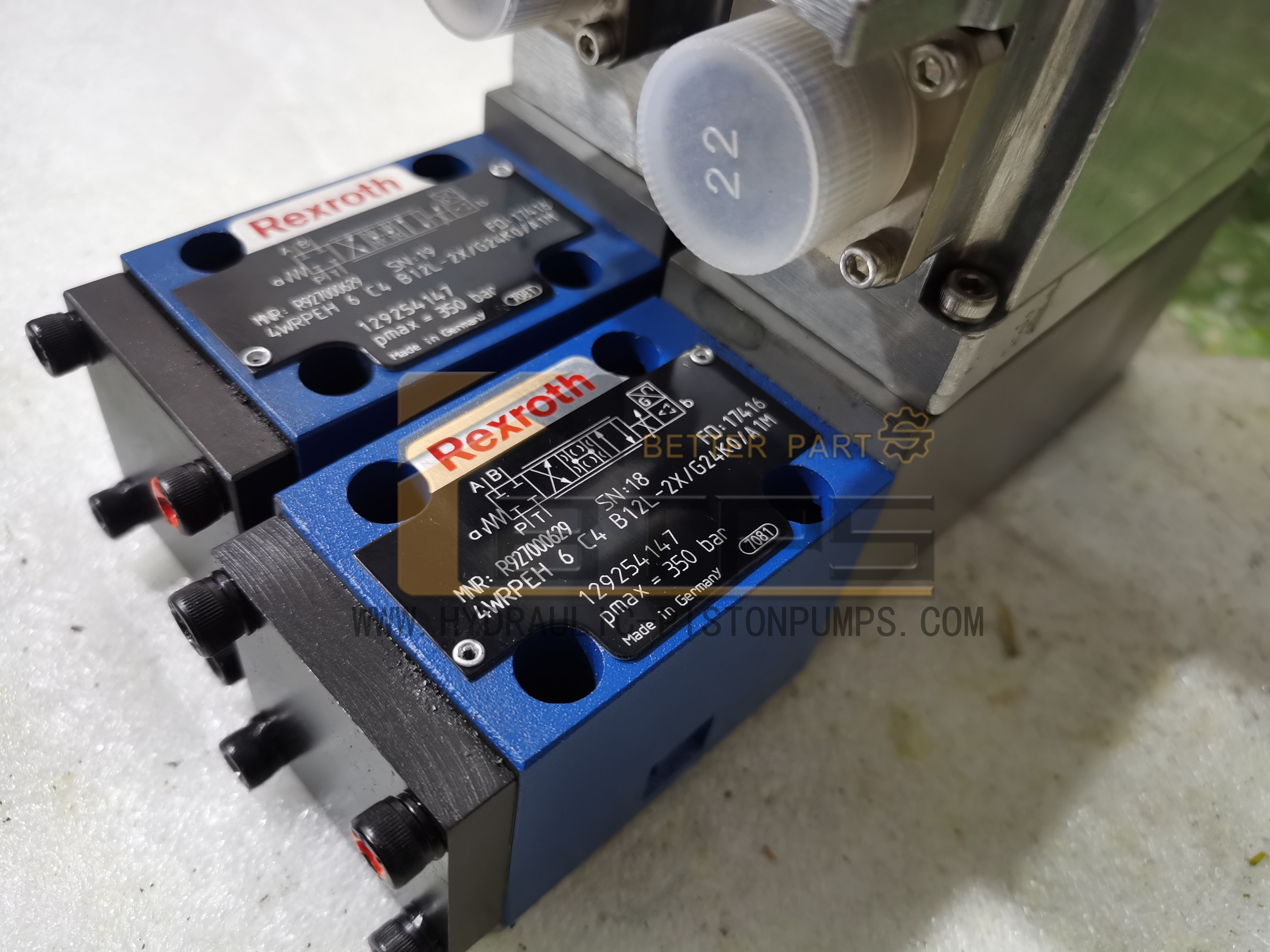 Rexroth 4WRPEH6C4B12L-2X/G24K0/A1M Hydraulic Valve Direct Operated 4WRPE 4WRPE6E32SJ-20/G24K0/A1M 0811404141