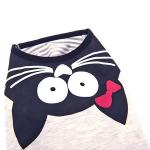 Comfortable Cats Wearing Clothes Professional Flexible Knitted Cloth Material
