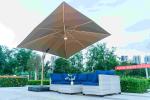 Outdoor furniture rattan living room sofa woven balcony combination rattan chair