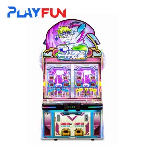Quality Playfun Kids Coin Operated Gaming Prize Vending Golf Sports Redemption tickets game machine wholesale