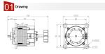 Kitchen Robot Brushless DC Motor