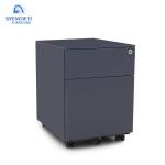Pre Assemble Anti Dumping Mobile 0.7mm Metal Filing Cabinet