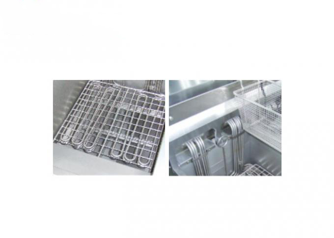 2 Basket 28L 400mm Stainless Steel Cooking Equipment