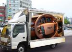 Outdoor Three Sides 1920Hz 5500CD P6 Mobile LED Billboard