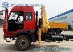 Folding Arm 4 Ton Crane Mounted Truck 9400mm Max Working Radius