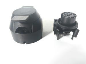 Quality Industrial Trailer Connector Socket PVC Plastic 12V 24V 10A 7pin 13pin wholesale