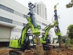 Excavator Hydraulic Rock Mounted Drill Attachment For Narrow Space Construction