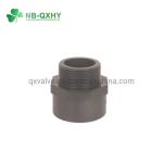 High Thickness DIN Pn16 PVC Pipe Fitting Socket UPVC Elbow Coupling Flange 20mm