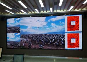 Quality Advertising Screen Full Color Indoor LED Display Multi Language 208x156 dots wholesale