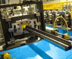 PPGI Sheet Metal Roll Forming 5.5KW Aluminium Forming Machine Track Light Keel