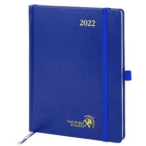 Quality Medium Sized FSC Hardcover Weekly Planner With 2023 Monthly Tabs wholesale