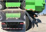 3500mm Overall Height Trash Dump Truck Corrosion Protection With Battery Frames