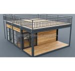 Detachable Extendable 20ft Garden Hotel Mobile House Wooden Studio Flat