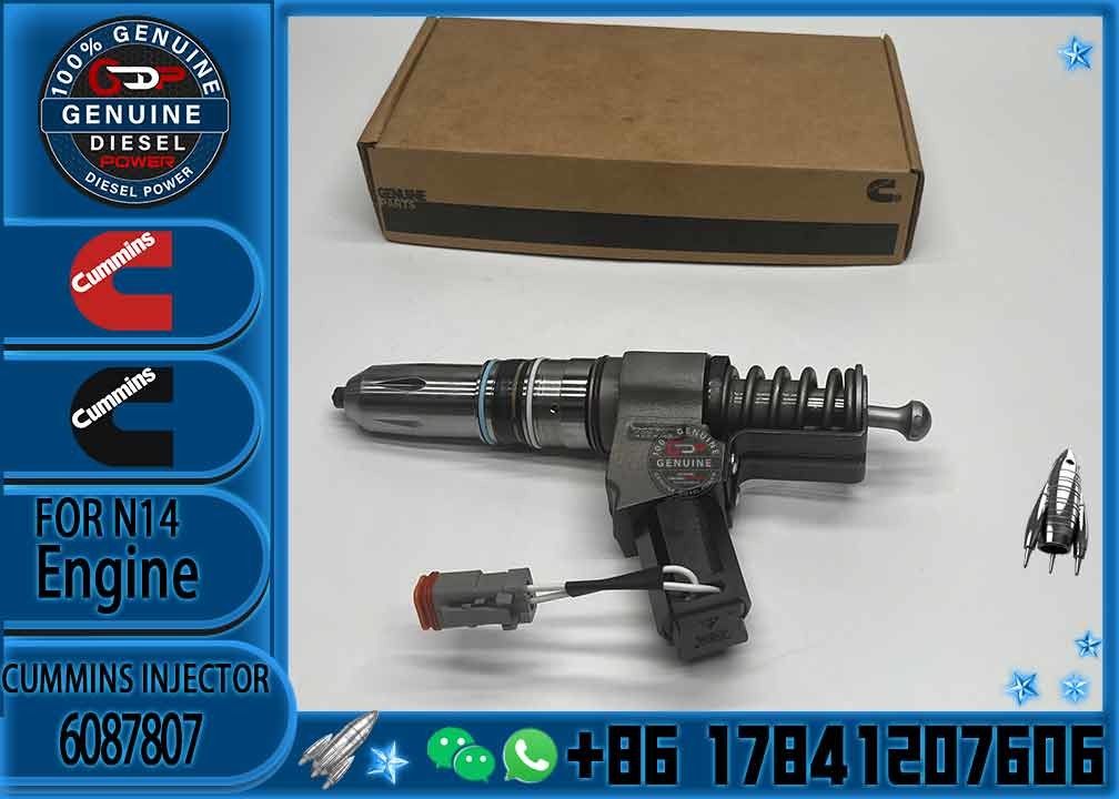 Auto Parts Diesel Fuel Injector 4307516 6087807 3080931F For CUMMINS N14 diesel engine