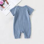 0-24 Months Baby Boys Girls Clothes Jumpsuit Infant Short Sleeve Baby Cotton