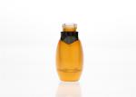 Luxury Design 1 Oz Dropper Bottles Flat Round Serum Bottles Empty Colorful
