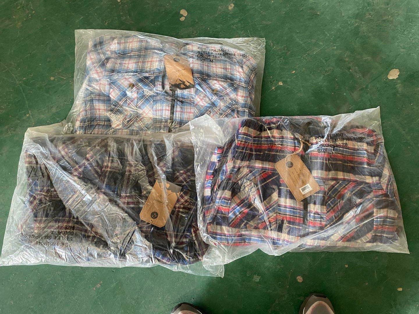 Men's plaid zipper sharpa coats