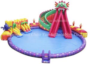 Quality Large Inflatable Pool Water Slide for Kids (CY-M2148) wholesale