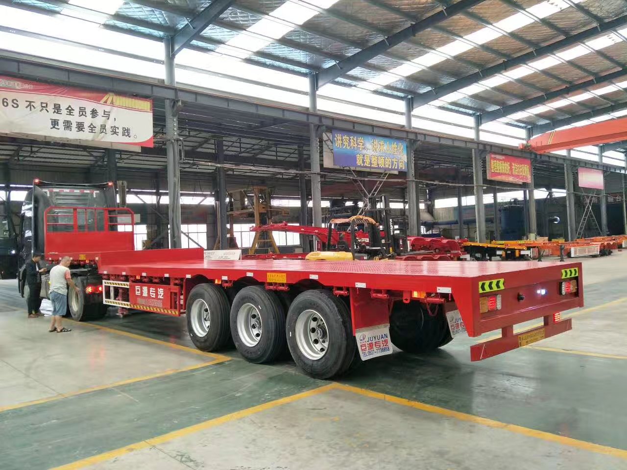 Wood/Log Loading Semi-Trailer Semi-Trailer for Timber Transport Truck Trailer