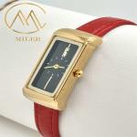 Laser Engraved Leather Strap Watch Quartz Movement Personalized With Logo Case