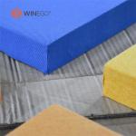 Custom Size Artistic Fabric Acoustic Panels , Soundproof Fabric Wrapped Wall