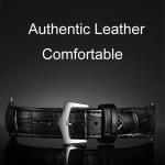 Luxury Full Steel Business Quartz Wrist Watches Mens Japan Movement Calendar