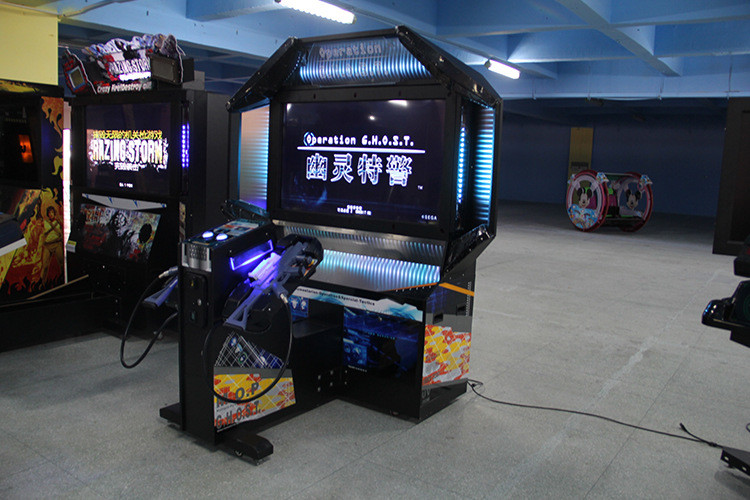 1 - 2 Players Commercial Arcade Machines , Game Center Coin Operated Video Game Machines