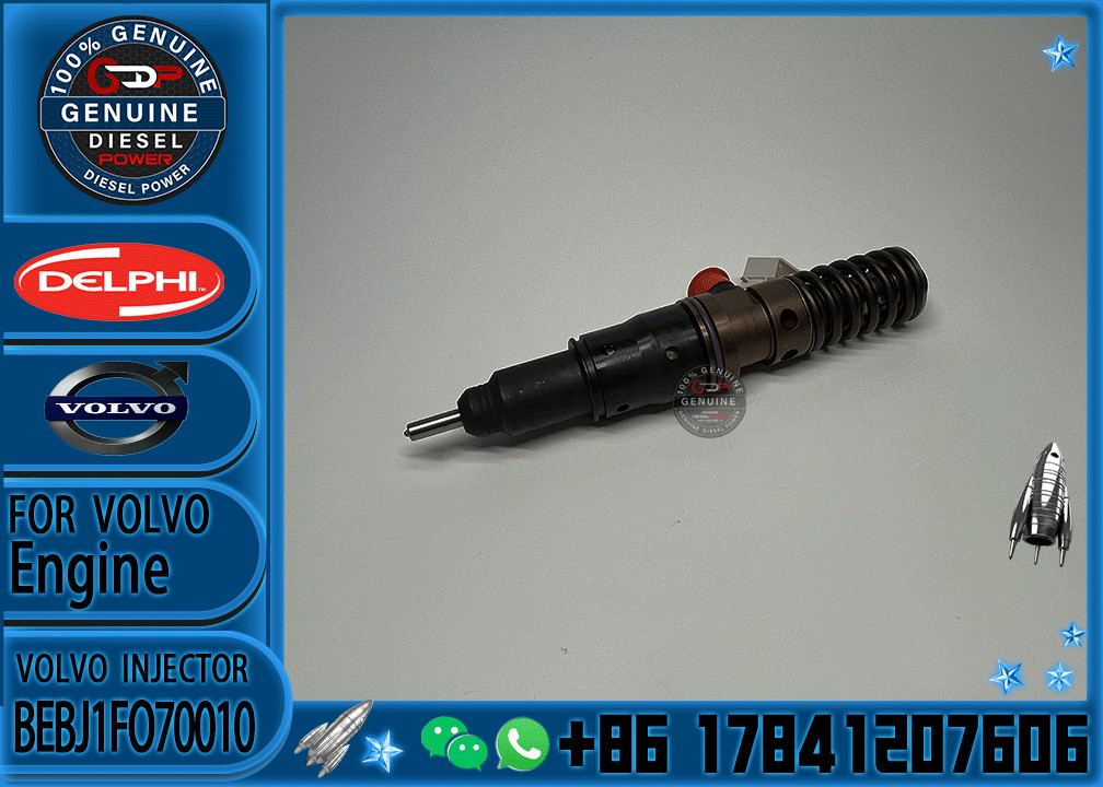 Common Rail Diesel Fuel InjectorBEBJ1FO70010 33800-84300 BEBJ1F05002 22282199 22282202 1112010-E9500 for F2E/BEBJ