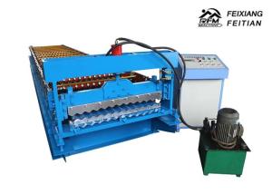 Quality Metal Corrugated Roof Wall Panel Roll Forming Machine Delta Siemens Control wholesale