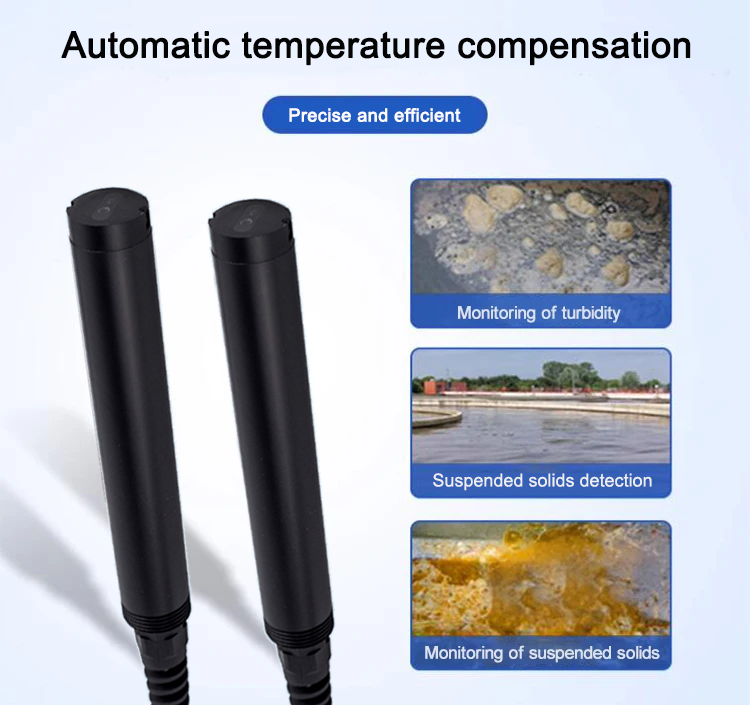 Highly Accurate 90° Light Scattering Method Turbidity Probe for Online Water Analysis