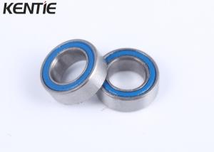 Quality Motor MR74RS Radial Deep Groove Ball Bearing Blue Rubber Seals 60000rpm 4 * 7 * 2.5mm wholesale