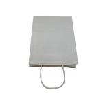 Unisex Handle Paper Bag , Rectangle Small Kraft Bags With Handles