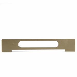 Quality 247mm Customized Polished Silver Aluminium Cabinet Handle For Kitchen wholesale