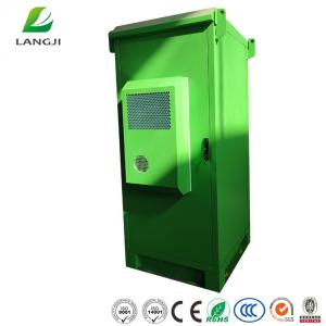 Quality Double Layer 30U Outdoor Telecom Cabinet With Heat Exchanger wholesale