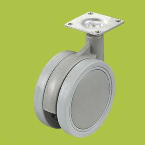 Quality China supplier double wheel casters swivel plate caster wholesale