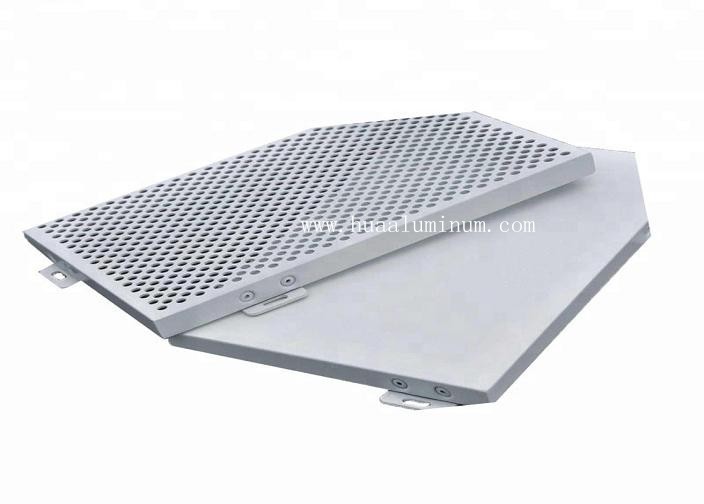 Anti Static Solid Aluminum Sheet , 10ft Aluminum Exterior Wall Panels