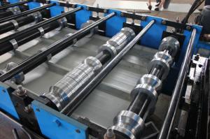 Quality Galvanized Steel Roof Panel Roll Forming Machine 3 Phase 380V wholesale