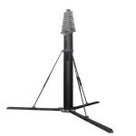 4.5m tripod pneumatic telescopic mast-4.5m pneumatic telescoping mast with