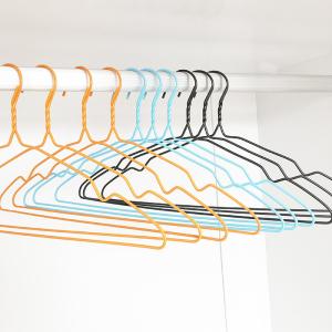 Quality Garment 18&quot; 2.5mm Powder Coated Laundry Wire Hanger wholesale